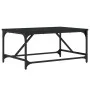 Mesa de centro madera contrachapada negro 75x50x35 cm de , Mesas de centro - Ref: Foro24-835324, Precio: 38,57 €, Descuento: %
