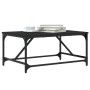 Mesa de centro madera contrachapada negro 75x50x35 cm de , Mesas de centro - Ref: Foro24-835324, Precio: 39,01 €, Descuento: %