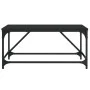 Mesa de centro madera contrachapada negro 75x50x35 cm de , Mesas de centro - Ref: Foro24-835324, Precio: 38,57 €, Descuento: %
