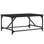 Mesa de centro madera contrachapada negro 75x50x35 cm de , Mesas de centro - Ref: Foro24-835324, Precio: 38,57 €, Descuento: %