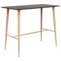 Mesa alta y taburetes de bar 5 piezas negro de , muebles para cocinas y comedores - Ref: Foro24-3057462, Precio: 369,67 €, De...