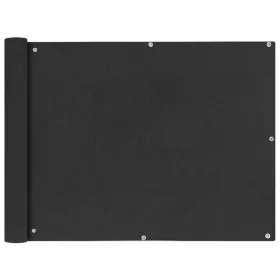 Toldo para balcón tela oxford 90x600 cm gris antracita de vidaXL, Sombrillas - Ref: Foro24-42327, Precio: 30,23 €, Descuento: %