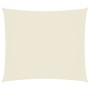 Toldo de vela rectangular tela Oxford color crema 2x2,5 m en Sombrillas | Comprar online en Foru.es