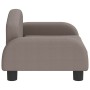 Cama para perros de tela gris taupe 50x40x30 cm en Camas para perros | Comprar online en Foru.es