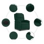 Sillón eléctrico reclinable elevable de terciopelo verde oscuro en Sillones | Comprar online en Foru.es