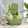 Sillón eléctrico reclinable elevable de terciopelo verde claro en Sillones | Comprar online en Foru.es