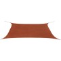 Toldo de vela rectangular tela Oxford terracota 4x6 m de vidaXL, Sombrillas - Ref: Foro24-42309, Precio: 90,63 €, Descuento: %