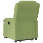 Sillón eléctrico reclinable elevable de terciopelo verde claro en Sillones | Comprar online en Foru.es