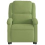Sillón eléctrico reclinable elevable de terciopelo verde claro en Sillones | Comprar online en Foru.es