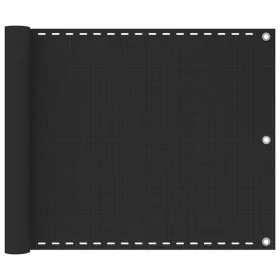 Toldo para balcón HDPE 75x400 cm gris antracita de vidaXL, Sombrillas - Ref: Foro24-42312, Precio: 14,92 €, Descuento: %