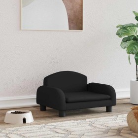 Cama para perros de tela negra 50x40x30 cm en Camas para perros | Comprar online en Foru.es