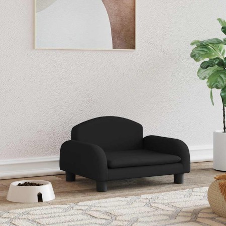 Cama para perros de tela negra 50x40x30 cm en Camas para perros | Comprar online en Foru.es