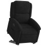 Sillón eléctrico reclinable elevable de terciopelo negro en Sillones | Comprar online en Foru.es