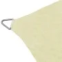 Toldo de vela cuadrado HDPE 3,6x3,6 m crema de vidaXL, Sombrillas - Ref: Foro24-42287, Precio: 48,93 €, Descuento: %