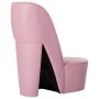 Sillón con forma de zapato de tacón cuero sintético rosa de , Sillones - Ref: Foro24-248648, Precio: 202,48 €, Descuento: %