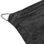 Toldo de vela rectangular 2x4 m HDPE gris antracita de vidaXL, Sombrillas - Ref: Foro24-42278, Precio: 27,02 €, Descuento: %