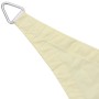 Toldo de vela rectangular tela Oxford color crema 4x6 m de vidaXL, Sombrillas - Ref: Foro24-42299, Precio: 71,97 €, Descuento: %