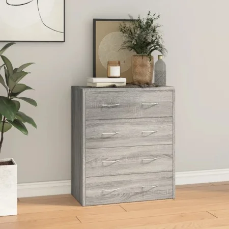 Aparador con 4 cajones gris Sonoma 60x30,5x71 cm de , Aparadores - Ref: Foro24-342581, Precio: 82,49 €, Descuento: %