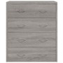 Aparador con 4 cajones gris Sonoma 60x30,5x71 cm de , Aparadores - Ref: Foro24-342581, Precio: 86,13 €, Descuento: %