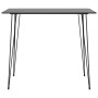 Mesa alta y taburetes de bar 5 piezas negro de , muebles para cocinas y comedores - Ref: Foro24-3057373, Precio: 500,61 €, De...