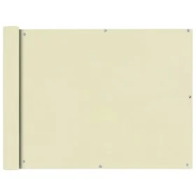Balcony awning oxford fabric 90x400 cm cream by vidaXL, Umbrellas - Ref: Foro24-42338, Price: 19,35 €, Discount: %