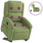 Sillón de masaje reclinable elevable terciopelo verde claro en Sillones | Comprar online en Foru.es
