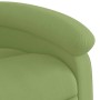 Sillón de masaje reclinable elevable terciopelo verde claro en Sillones | Comprar online en Foru.es