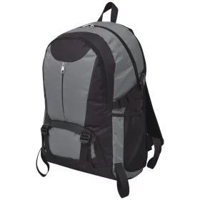 Mochila de senderismo XXL negro y gris 40 l de vidaXL, Mochilas - Ref: Foro24-91109, Precio: 34,79 €, Descuento: %