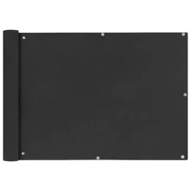 Toldo para balcón tela oxford 75x400 cm gris antracita de vidaXL, Sombrillas - Ref: Foro24-42324, Precio: 19,55 €, Descuento: %
