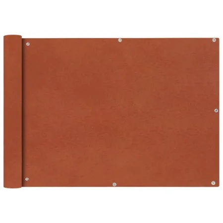 Toldo para balcón tela oxford 75x600 cm terracota de vidaXL, Sombrillas - Ref: Foro24-42329, Precio: 28,92 €, Descuento: %