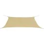 Toldo de vela rectangular tela Oxford beige 4x6 m de vidaXL, Sombrillas - Ref: Foro24-42294, Precio: 68,66 €, Descuento: %