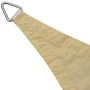 Toldo de vela rectangular tela Oxford beige 4x6 m de vidaXL, Sombrillas - Ref: Foro24-42294, Precio: 68,66 €, Descuento: %