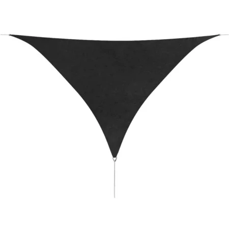 Toldo de vela triangular tela Oxford gris antracita 5x5x5 m de vidaXL, Sombrillas - Ref: Foro24-42306, Precio: 48,63 €, Descu...