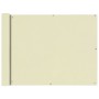 Toldo para balcón tela oxford 90x600 cm crema de vidaXL, Sombrillas - Ref: Foro24-42339, Precio: 23,98 €, Descuento: %