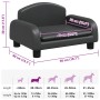 Cama para perros de cuero sintético negra 50x40x30 cm en Camas para perros | Comprar online en Foru.es