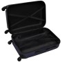 Set Trolley Maleta Rígida Tres Uds. Azul de vidaXL, Maletas - Ref: Foro24-91144, Precio: 119,25 €, Descuento: %