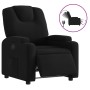 Sillón reclinable eléctrico de tela negro en Sillones | Comprar online en Foru.es