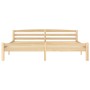 Estructura de cama de madera maciza de pino 200x200 cm de vidaXL, Camas y somieres - Ref: Foro24-322067, Precio: 109,71 €, De...