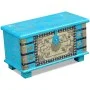 Baúl de almacenamiento madera de mango azul 80x40x45 cm de vidaXL, Baúles de almacenamiento - Ref: Foro24-243332, Precio: 193...