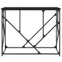 Mesa consola madera de ingeniería negra 100x40x80 cm de , Mesas auxiliares - Ref: Foro24-834115, Precio: 59,44 €, Descuento: %