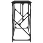 Mesa consola madera de ingeniería negra 100x40x80 cm de , Mesas auxiliares - Ref: Foro24-834115, Precio: 59,44 €, Descuento: %