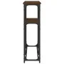 Mesa consola madera de ingeniería marrón roble 145x22,5x75 cm de , Mesas auxiliares - Ref: Foro24-834099, Precio: 48,27 €, De...