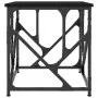 Mesa de centro madera de ingeniería negra 45x45x47,5 cm de , Mesas de centro - Ref: Foro24-834120, Precio: 38,90 €, Descuento: %