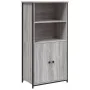 Aparador alto madera contrachapada Sonoma gris 62x36x121,5 cm de , Aparadores - Ref: Foro24-834213, Precio: 95,80 €, Descuent...