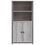 Aparador alto madera contrachapada Sonoma gris 62x36x121,5 cm de , Aparadores - Ref: Foro24-834213, Precio: 96,62 €, Descuent...