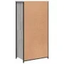 Aparador alto madera contrachapada Sonoma gris 62x36x121,5 cm de , Aparadores - Ref: Foro24-834213, Precio: 95,80 €, Descuent...
