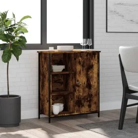 Aparador de madera de ingeniería roble ahumado 70x30x80 cm de , Aparadores - Ref: Foro24-835496, Precio: 60,02 €, Descuento: %