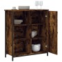 Aparador de madera de ingeniería roble ahumado 70x30x80 cm de , Aparadores - Ref: Foro24-835496, Precio: 60,77 €, Descuento: %