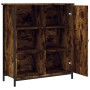 Aparador de madera de ingeniería roble ahumado 70x30x80 cm de , Aparadores - Ref: Foro24-835496, Precio: 60,77 €, Descuento: %