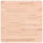 Tablero de mesa cuadrado de madera maciza de haya 50x50x1,5 cm de , Tableros para mesas - Ref: Foro24-355949, Precio: 39,87 €...